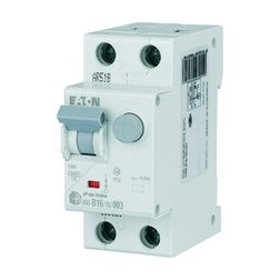 Áramvédő(FI)-kismegszakító 1P+N 16A C-jelleg 0.03A A-típus HNB-C16/1N/003-A xPole Home EATON - 195139