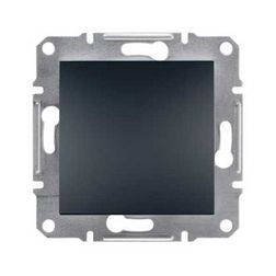 Asfora 102 2P kapcsoló betét közp. fedéllel antracit süllyesztett rugós IP20 1- Schneider - EPH0200171