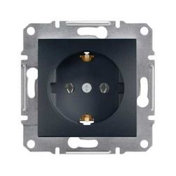 Asfora 162 dugalj földelt antracit IP20 süllyesztett Schneider - EPH2900171