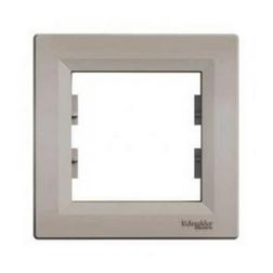 Asfora keret 1-es bronz vízszintes és függőleges műanyag Schneider - EPH5800169