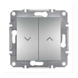 Asfora redőnymozgató 2P nyomógomb billentyűs alumínium műanyag Schneider - EPH1300161