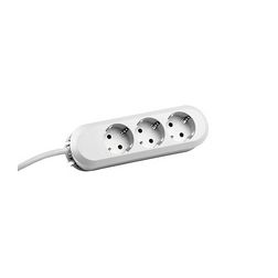Asztali elosztósor gyerekvédős vezeték nélkül 188mm 1.5mm2/ 1.5m 3x2P+E/230V 16A Smart Bachmann - 388.270