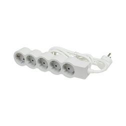 Asztali elosztósor 3680W fehér/szürke 1.5mm2 3m 5x2P+F/230V 16A IP20 Standard LEGRAND - 694563