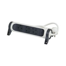 Asztali elosztósor 3680W gyerekvédős fehér/fekete forgatható 1.5mm2 1.5m 16A IP20 Premium LEGRAND - 694527