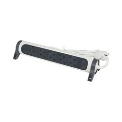 Asztali elosztósor 3680W gyerekvédős fehér/fekete forgatható 1.5mm2 3m Premium LEGRAND - 694538