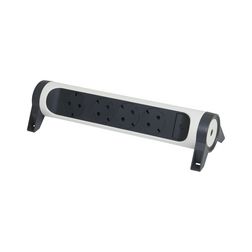 Asztali elosztósor 3680W gyerekvédős fehér/fekete forgatható 4x2P+E/230V 16A IP20 Premium LEGRAND - 694544
