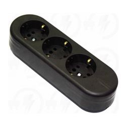 Asztali elosztósor vezeték nélkül 3x2P+E/230V 16A szürke IP20 Dafh-3-162b LEGRAND - 053471