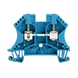 Átmenő sorkapocs TS35 1-szintes 41A 0.5-6mm2 kék csavaros robbanásbiztos WDU 6 BL Weidmüller - 1020280000