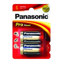 Baby elem C 1.5V alkáli-mangán LR14 Baby(C/R14) MN1400 Pro Power Panasonic - LR14PPG/2BP