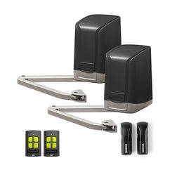 Kapumozgató szett csuklókaros 2-szárnyú 2500mm/max.szárny 250kg/max.szárny 24V DC BENINCA - KIT-SAM