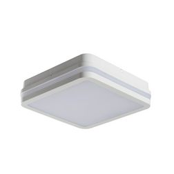 LED kültéri lámpatest négyzetes falonkívüli 1x 18W 220-240V AC 1480lm BENO 18W WW-L-W KANLUX - 33381