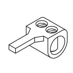 Betápkapocs villás sorolósínhez 35mm2-vezetőhöz(max.) AS/35-K Pollmann - 2010302