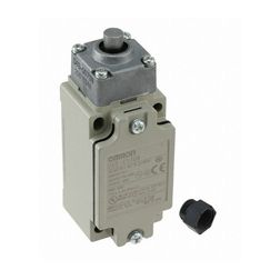 Biztonsági végálláskapcsoló fém 1ny 1z kúpos/félgömb nyomórúd 2A/AC15/230V IP67 D4B-4170N OMRON - 373246