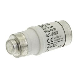 Biztosítóbetét Bussmann D02 40A gL/gG 400V fekete-színkód EATON - 40NZ02