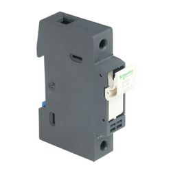 Biztosítós szakaszoló sorolható 32A 1P 10x38mm-betét 690V 1M kalapsínre TeSys DF1 Schneider - DF101