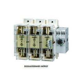 Biztosítós szakaszolókapcsoló NH00 3-pólus 125A 690V ráépíthető IP2X Fuserbloc SOCOMEC - 38313012