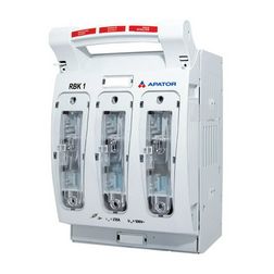 Biztosítós szakaszolókapcsoló NH1 3P 250A 690V ráépíthető RBK1 Apator - 63-811779-011