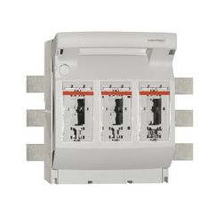 Biztosítós szakaszolókapcsoló sínre vízszintes 3P NH2 400A 80kA Multibloc RST8 1.000.704 MERSEN - M1002167