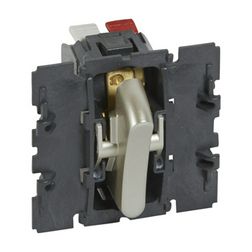 Céliane 106 váltókapcsoló betét közp. fedéllel szürke IP20 1- billentyű/gomb LEGRAND - 067013