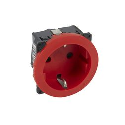 Céliane 162 dugalj földelt központi fedlap piros IP20 modultartó csavaros LEGRAND - 067145