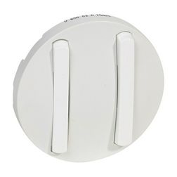 Céliane billentyű keskeny dupla billenőnyelves kapcs/nyg.-hoz fehér üres-jel műanyag LEGRAND - 065002