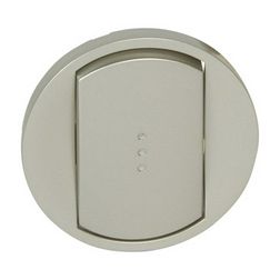 Céliane billentyű széles egyes kapcs/nyg.-hoz titán üres-jel  jelzőfényes műanyag fényes LEGRAND - 068303