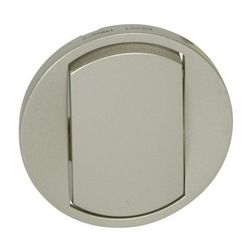 Céliane billentyű széles egyes kapcs/nyg.-hoz titán üres-jel műanyag fényes LEGRAND - 068301