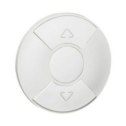 Céliane fedlap redőnykapcsolóhoz kettős nyomógomb redőnyhöz fehér nyíl-jel műanyag fényes LEGRAND - 068151