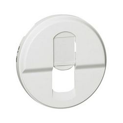 Céliane fedlap RJ45 adatcsatlakozóhoz műanyag fehér címketartó nélkül LEGRAND - 068251