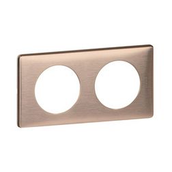 Céliane keret 2-es pezsgő vízszintes és függőleges fém LEGRAND - 068992