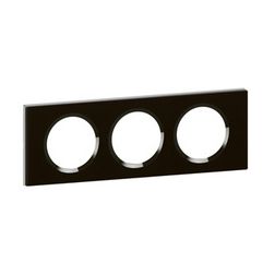 Céliane keret 3-as fekete vízszintes és függőleges üveg LEGRAND - 069303