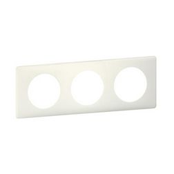 Céliane keret 3-as krétafehér vízszintes és függőleges műanyag LEGRAND - 066703