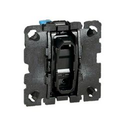 Céliane N101 nyomó betét 1- billentyűs 1v szürke IP20 süllyesztett dmax. műanyag LEGRAND - 067032