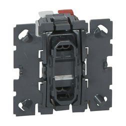 Céliane N106 nyomó betét 1- billentyűs 1v szürke IP20 süllyesztett dmax. műanyag LEGRAND - 067031