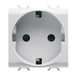 ChoruSmart 162 dugalj földelt gyerekzárral fehér IP41 modultartó rugós GEWISS - GW10241F