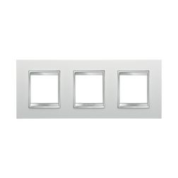 ChoruSmart keret 3x2modul 3-es vízszintes műanyag fehér kezeletlen fényes LUX GEWISS - GW16226TB