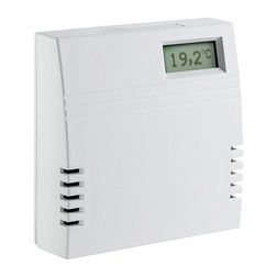 CO2+VOC hőérzékelő terem aktív 2x0..10V 0-50°C 0-2000ppm-CO2 IP30 WRF04 CO2 temp LCD VV Thermokon - 423731