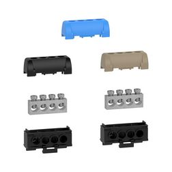 Csatlakozóblokk 2P 63A 440V termoplaszt 2.5-16mm2/sokerű 2.5-16mm2/tömör csavaros R9H13405P Schneider