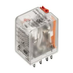 Csatolórelé 5A 4-v dugaszolós 184-253VAC monostabil IP20 DRM570730LT Weidmüller - 7760056104
