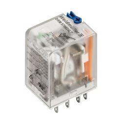 Csatolórelé 5A 4-v dugaszolós 21.6-31.2VDC monostabil IP20 DRM570024LT Weidmüller - 7760056097