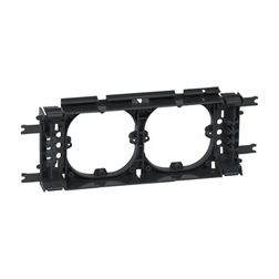 Csatorna-szerelvénykeret normál 85mm-fedélhez 2-egység kezeletlen műanyag fényesfehér DLP LEGRAND - 010923