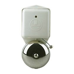 Csengő max. 10s kicsi 230V AC fehér-ház 85dB műanyag 70mm-harang LTW 3371A 230V AC GROTHE - 24091