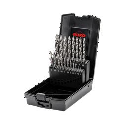 Csigafúró készlet 1.0mm-10.0mm lépcsőzetes csúccsal 19-darab FLOWSTEP HSS RUKO - 259214RO