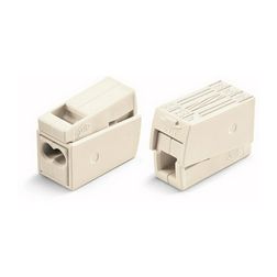 Csillárkapocs dupla kapocs 1mm2- 0.5mm2-min. 2.5mm2-max. fehér WAGO - 224-112