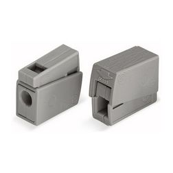 Csillárkapocs szimpla kapocs 1mm2- 0.5mm2-min. 2.5mm2-max. szürke WAGO - 224-101