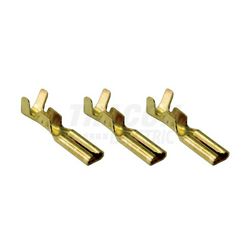 Csúszósaru 15,5mm hüvely szigeteletlen 13.5A lapos 2.8x0.5mm réz 0,5-1mm2 TRACON - CSH3