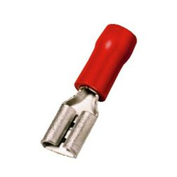 Csúszósaru 20,8mm hüvely részlegesen szigetelt piros lapos 6,3x0,8 mm LIF 1,5F638 R Weidmüller - 9200540000