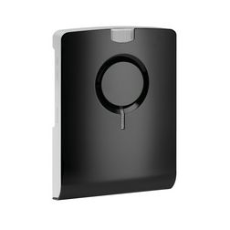 Dallamcsengő vezetékes 12dallam LED+vaku 230VAC 83dB fekete műanyag CROMA 250 sw GROTHE - 43556