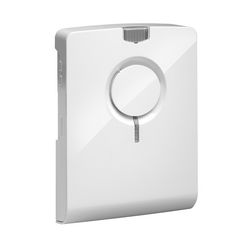 Dallamcsengő vezetékes 12dallam LED+vaku 230VAC 83dB fehér műanyag CROMA 250 ws GROTHE - 43557