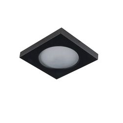Dekorációs keret max. 35W MR16/PAR16 fényforráshoz IP20 fekete alumínium FLINI IP44 DSL-B KANLUX - 33120
